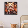 【Limited Stock Sale】Halloween Wolf Girl-Paint by Numbers Acrylic Painting 40*40CM