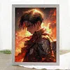 Attack on Titan - Levi Ackerman-11CT Stamped Cross Stitch 30*40cm/11.81*15.75in