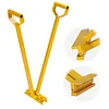 [US Local Warehouse] 2-in-1 Standing Seam Roof Hand Seamer Color Steel Tile Manual Bite Plier 90 &180 Double Fold Mechanical Lock Jaw Width 6 Inches Designed for Roofers