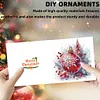 6PCS Christmas DIY Diamond Art Greeting Cards Congratulations Cards & Gifts