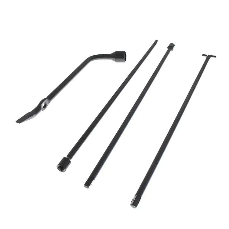 SEBLAFF Spare Tire Wrench Tool Set Kit Jack Tool T Extension Lug Wrench Tool Kit Replacement for 05-15 Frontier 04-15 Titan 99501EB00B NSSTW00002 RED769006 Black Steel