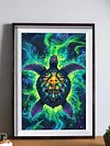 (US Local)Sea Turtles-Paint By Numbers Kit(40x60cm)