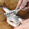 Fish Scaler Stainless Steel Fish Scale Remover Fish Scraper for Kitchen Tool