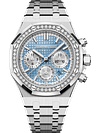 Silver 904L Steel Light Blue Dial - Watch - 38mm