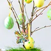 (US Local)PET Double Sided Special Shaped Easter Alphabet DIY Diamond Painting Keychain