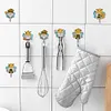 (US Local)8Pcs Diamond Painting Hooks Diamond Art Craft Wall Hooks Home Decor (Bee Gnome)