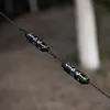 Wind Rope Buckle Light Type-C Charging IPX4 Waterproof Lamp for Outdoor Camping