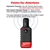 WOYO PL011 PKE(Passive Keyless Entry) KSS(Keyless Start System) KIS(Keyless Ignition System)Tester Diagnostic for Handle Sensors & LF Antennas, Locator for Backup Emergency Start Position
