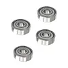 10pcs Pulley Wheel Ball Bearings 6x19x6mm 626zz Carbon Steel Miniature Bearings