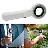 60X Handheld Magnifier with LED Light Illuminated Magnifying Glass for Reading