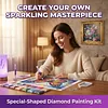 12Pcs DIY Flower Diamond Painting Keychain(Double-Sided)
