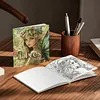 3PCS Witch Coloring Book Set Mindfulness Art Books for Adults 