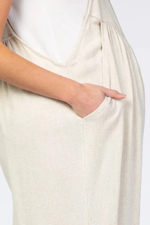 Plus Size Wide Leg Overalls Jumpsuit (Buy 2 Free Shipping)