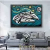 (Big Size)Star Wars Mechanical Spaceship - 11CT Stamped Cross Stitch - 60*45cm