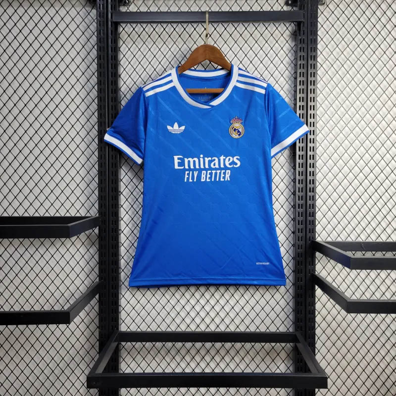2025-2026 Women Real Madrid Third Away Football Shirt 1:1 Thai Quality Maxi Kit