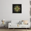 >SALE<5D DIY Partial Special Shaped Drill Diamond Painting Datura Home Decor(YN067)