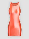 Men's vest shiny hip dress