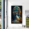 Flower Girl-Paint by Numbers Acrylic Painting 40*60cm