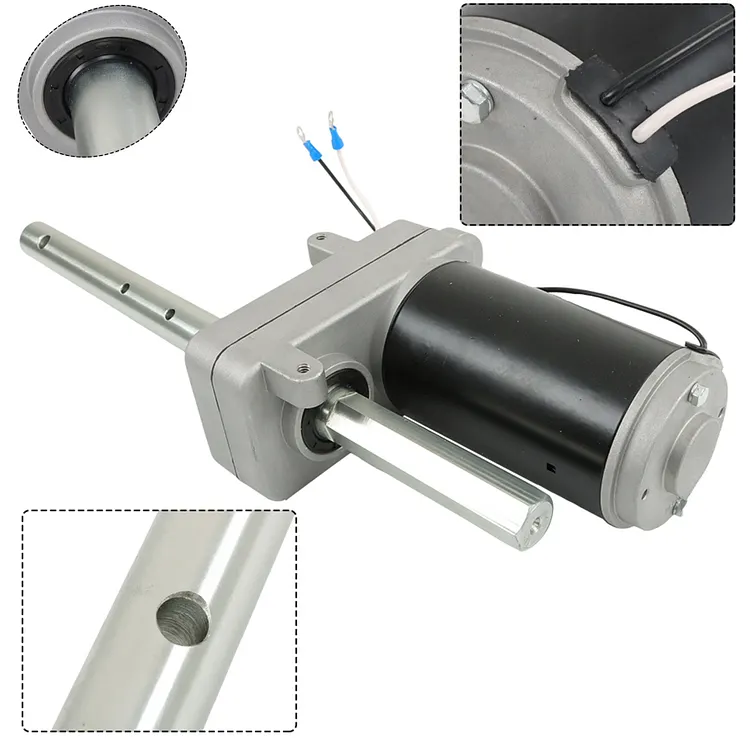 SEBLAFF 1824200100 Electric Powered Trailer Jack Drive Kit 12000lbs Replacement for RV Trailer