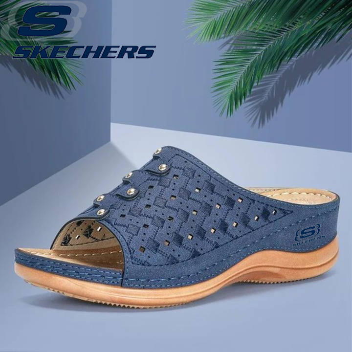 Klapki na platformie SKECHERS&reg; 2024