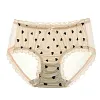 Heart Men's Satin Ice Silk Seamless Briefs