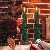 Bougie de sapin de No&euml;l LED avec t&eacute;l&eacute;commande