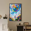 Diamond Painting-DIY Full Round Drill Balloon Rabbit(60*40 CM)