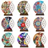 Wooden Special Shaped DIY Diamond Painting Moon Perpetual Calendar Decor Kits