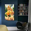 >SALE<5D DIY Full Round Drill Diamond Painting Rose Manor Art Home Decoration (sz2606)