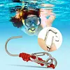 Diving Stainless Steel Single Hook Outdoor Underwater Hook for Water Activities