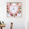 Diy Strass Horloge Partie Diamant En Forme Sp&eacute;ciale(Fonction Horloge)