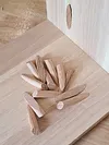 50 Pack 9.5mm Solid Wood Pocket Hole Plugs Wooden Pocket Hole Plug (Pine Plugs)