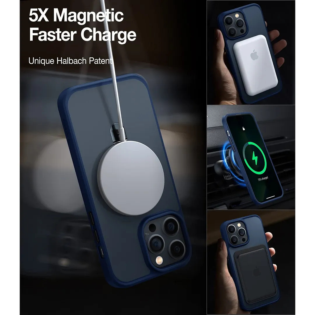 Suitable For iPhone 13/14 Series Invisible Bracket Skin Friendly Magnetic Phone Shell