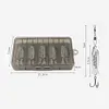 5pcs Metal Spoon Spinner Fishing Lure Fishing Wobblers Hard Bait Gifts for Dad