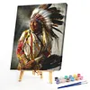 Indians-Paint by Numbers Acrylic Painting 40*50cm