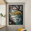 Late Autumn In Jiangnan-11CT Stamped Cross Stitch 50*70cm/19.69*27.56in(Big Size)