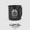300ML Camping Mug Aluminum Alloy Tea Beer Coffee Mug Lightweight for Outdoor Use
