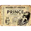 Prince - Panneaux en &eacute;tain m&eacute;tallique(20*30cm/30*40cm) - Musique
