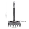 86-Type Square Hole Cutter Socket Puncher Rectangle Slot Cutout Saw Punch Tool