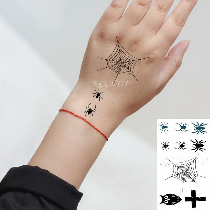Waterproof Temporary Tattoo Sticker heartbeat wave French it is the life English letter women's tatto flash tatoo fake tattoos