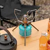 Camping Gas Stove Holder Aluminum Alloy Outdoor Gas Tank Support for Camping BBQ