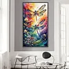 Butterfly Dragonfly-Full Round Diamond Painting 40*70CM