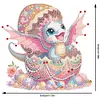 >SALE<Single-Side Desktop Diamond Art Kits for Adults Beginner (Jewelry Baby Dragon)