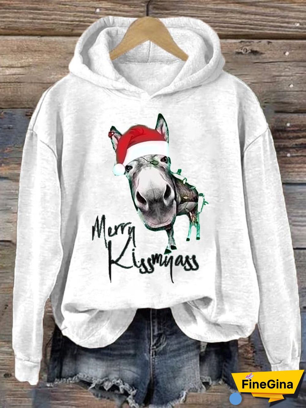 Women'S Merry Christmas Printed Sweatshirt