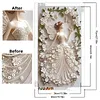 Diamond Painting-DIY Crystal Rhinestone White Dress Fairy(40x70cm)