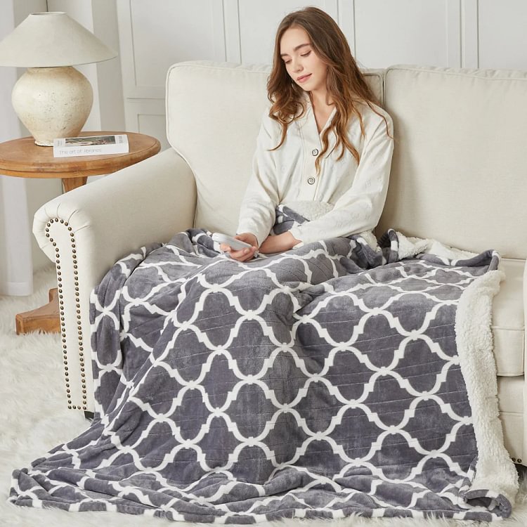 Outdoor Flannel Thermal Electric Blanket