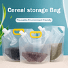 (Last Day Promotion- SAVE 48% OFF)Large Capacity Cereal storage Bag-BUY 5 GET 5 FREE (10 PCS) 