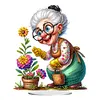 Acrylic Grandma Leisure Time - 5D DIY Craft Ornament