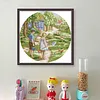 Childhood Friend-14CT Stamped Cross Stitch 38*38cm/14.96*14.96in