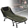 [US Local Warehouse] 33in Wide Camping Cots with Carry Bag Adjustable Sleeping Cot Foldable Bed Holds Up To 397LBS Easy To Set Up for Home Office Nap and Outdoor Beach